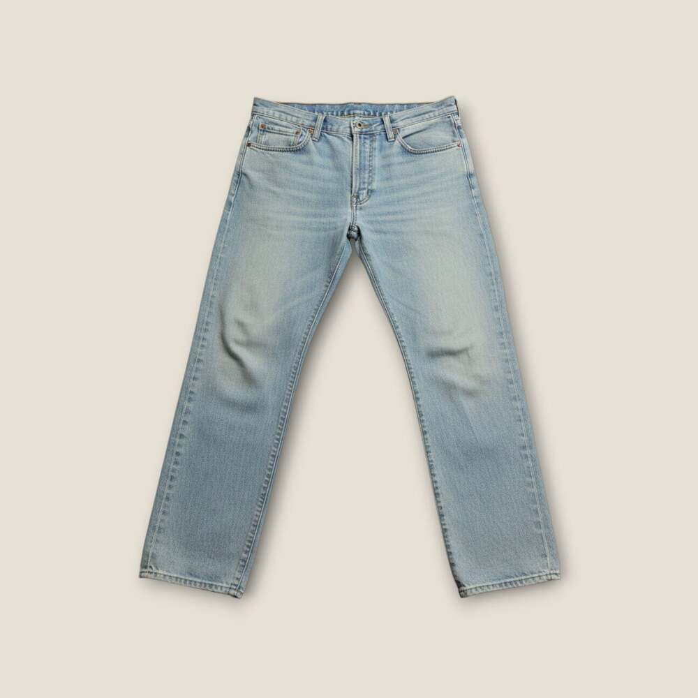 Levi's Premium 502 Regular Taper Fit Men's Jeans, Light Wash, W36 L34